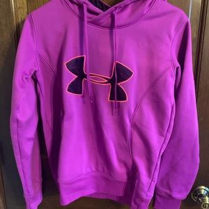 Under Armour purple sweatshirt